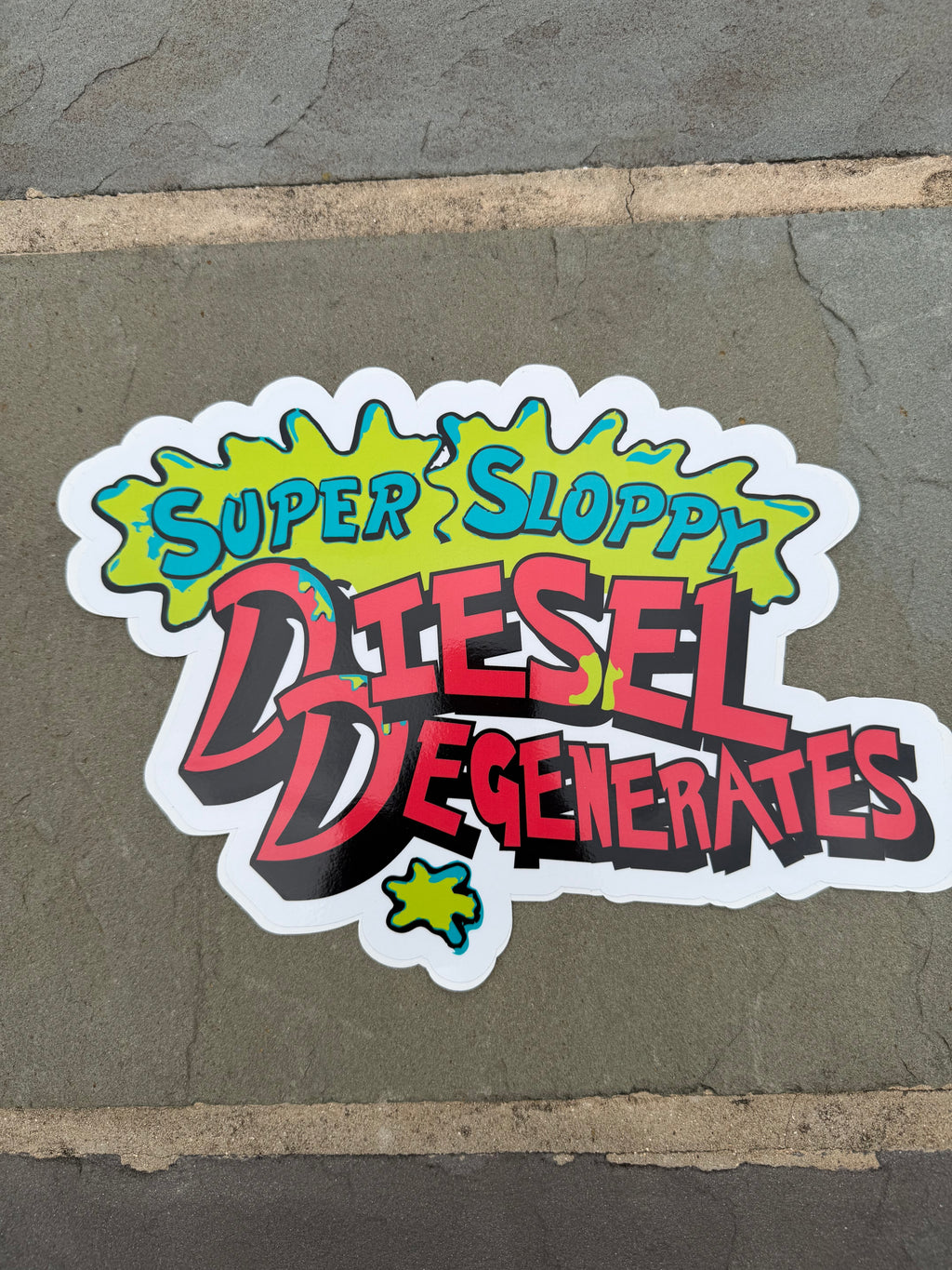 LARGE Super Sloppy Sticker