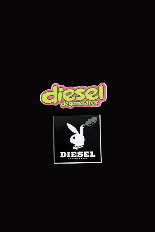Large Diesel Degenerates Sticker